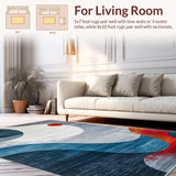 Dynamic Color Splash Modern Art(Gray)