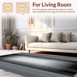 Sophisticated Neutral Abstract Composition(Gray)