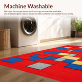 Dynamic Child Friendly Geometric Display(Red)