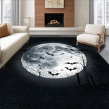 Gothic Black Abstract Motif(Black)