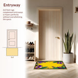 Lively Abstract Celebration Motif(Gold)