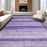 Ultra Soft Area Rug, Non Slip, Stain Resistant, Washable Area Rugs for Living Room, Bedroom, Luxurious Cozy Shag Appeal(Purple)