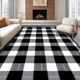 Cozy Vintage Tartan Appeal(Black)