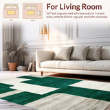 Chic Light and Dark Green Fusion(Green)