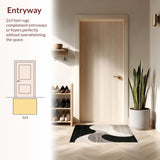 Elegant Abstract Swirl Motif(Gray)