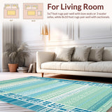 Charming Shell Inspired Plush Mat(Blue)