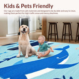 Eclectic Coastal Themed Bath Accessory(Blue)