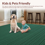 Minimalist Hue Lattice Look(Green)