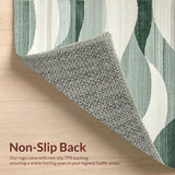 Chic Cream Sage Abstract Motif(Gray)