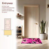 Vivid Tiger Striped Aesthetic(Pink)