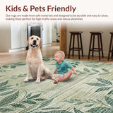 Contemporary Plush Green Vibe(Beige)