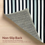 Minimalist Stripe Area(Black)