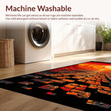 Energetic Tiled Lava Artistry(Red)