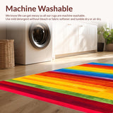 Charming Multicolored Striped Aesthetic(Blue)