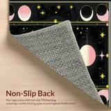 Eclectic Celestial Floral Motif(Black)