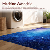 Vibrant Cosmic Glitter Design(Blue)