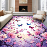 Delicate Butterfly and Floral Fusion(Pink)