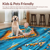 Eclectic Distressed Ethnic Appeal(Blue)