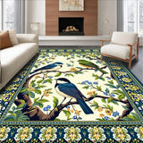 Transitional Artistic Bird Motif(Ivory)