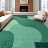 Ultra Soft Area Rug, Non Slip, Stain Resistant, Washable Area Rugs for Living Room, Bedroom, Modern Sage Green Living Room Abstract Rug(Green)