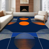 Eclectic Colorful Modern Texture Blend(Blue)