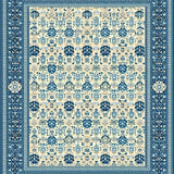 Ultra Soft Area Rug, Non Slip, Stain Resistant, Washable Area Rugs for Living Room, Bedroom, Blue and Beige Abstract for Living(Beige)