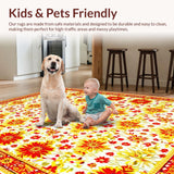 Joyful Rustic Bloom Design(Red)