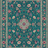 Chic Wineberry Abstract Design(Green)