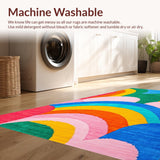 Charming Geometric Color Splash(Blue)