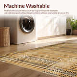 Elegant Linear Patterned Design(Beige)
