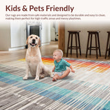 Eclectic Rainbow Woven Texture(Gray)