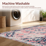 Tribal Floral Elegance in Pastels(Pink)