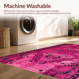 Playful Vintage Leopard Textile Style(Pink)