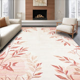 Delicate Muted Botanical Silhouette(Beige)