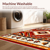 Vibrant Colorful Patterned Motif(Red)