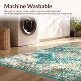 Chic Geometric Aqua Tones(Green)