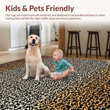 Luxurious Leopard Print Motif(Black)