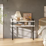 ODIKA Mod Marble Entryway Console Table