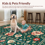 Elegant Earthy Tones with Floral Touches(Green)