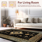 Chic Minimalist Geometric Fusion(Black)