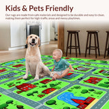 Playful Cityscape Road Design(Green)