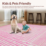 Artistic Abstract Stripe Influence(Pink)