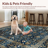 Chic Geometric Medallion Aesthetic(Blue)