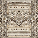 Ultra Soft Area Rug, Non Slip, Stain Resistant, Washable Area Rugs for Living Room, Bedroom, Rustic Geometric Earthy Elegance(Beige)