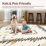 Whimsical Pastel Lattice Arrangement(Beige)