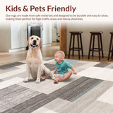 Artful Colorful Striped Motif(Gray)