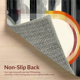 Vibrant Curvilinear Aesthetic Print(Gray)