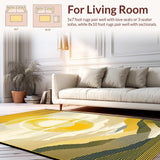 Sunny Ombre Abstract Allure(Yellow)