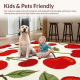 Delightful Plush Abstract(Red)