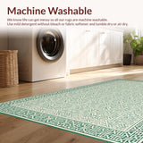 Trendy Ogee Design in Pastels(Green)